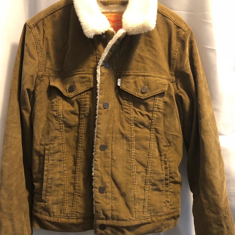 LEVIS CORDUROY SHERPA MENS JACKET